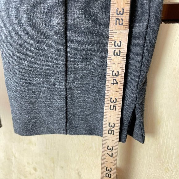 The Limited Collection Ponte Pant Pull On Grey Heather Professional Casual Sz 4 - Picture 10 of 12